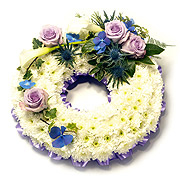 FW 01 Classic Floral Wreath