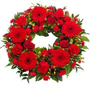OW 28 Red Gemini Wreath