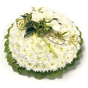 PP01 White &amp; Green Posy