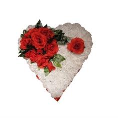 SF 01 Large Red Silk Heart