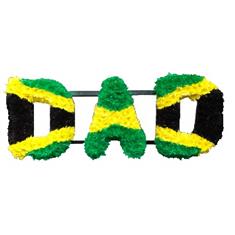 LD 08 Jamaican Flag Lettering