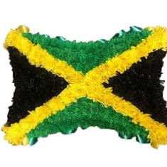 SG183 - JAMAICA FLAG PILLOW