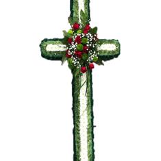 OCRO 16 Green &amp; White Cross