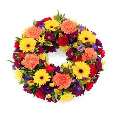 OW 37 Bright &amp; Vibrant Wreath