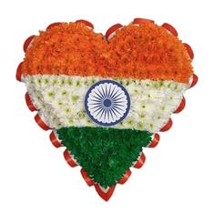 HC 14 India Heart Flag